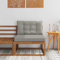 Sofa de milieu extérieur Bois d'Acacia Massif Naturel 534940534940