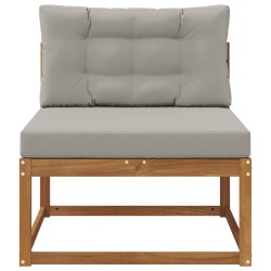 Sofa de milieu extérieur Bois d'Acacia Massif Naturel 534940534940