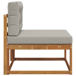 Sofa de milieu extérieur Bois d'Acacia Massif Naturel 534940534940