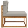 Sofa de milieu extérieur Bois d'Acacia Massif Naturel 534940534940