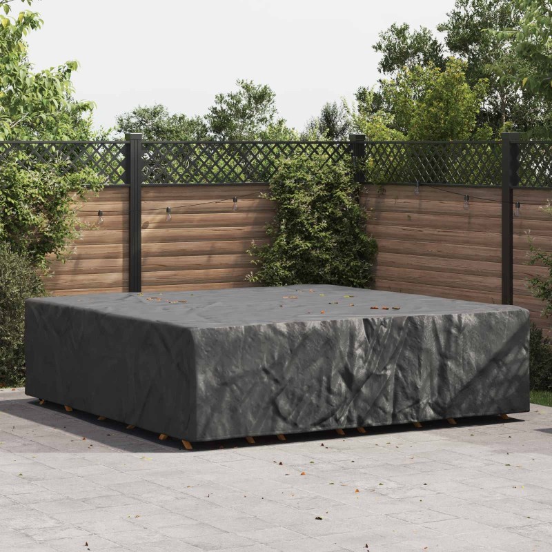Housse pour meubles Uni Noir 260 x 260 x 70 cm 600D 534948534948