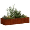 Jardinière rouillé 200x80x40 cm acier inoxydable 534958534958