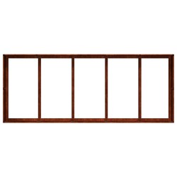Jardinière rouillé 200x80x40 cm acier inoxydable 534958534958