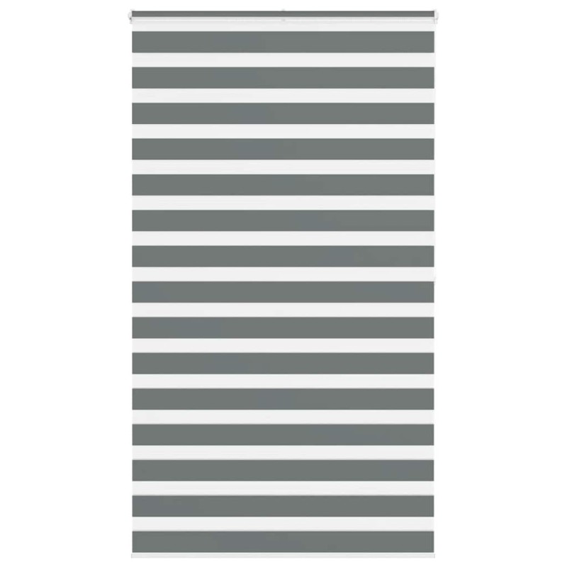 Store zèbre gris foncé largeur du tissu 130,9 cm polyester 534965534965