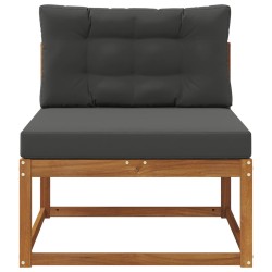 Sofa de milieu extérieur Bois d'Acacia Massif Naturel 534968534968