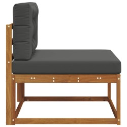 Sofa de milieu extérieur Bois d'Acacia Massif Naturel 534968534968