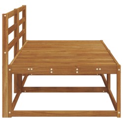 2 Pièce Sofa de milieu extérieur Bois d'Acacia Massif Naturel 534974534974