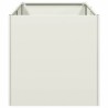 Jardinière blanc 40x80x40 cm acier laminé à froid 534977534977