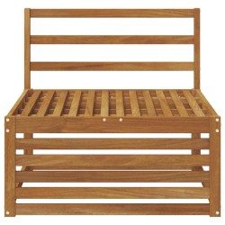 Sofa de milieu extérieur Bois d'Acacia Massif Naturel 534981534981