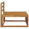 Sofa de milieu extérieur Bois d'Acacia Massif Naturel 534981534981