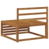 Sofa de milieu extérieur Bois d'Acacia Massif Naturel 534981534981