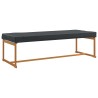 Housse de Table Uni Noir 262 x 102 x 15 cm tissu 534987534987