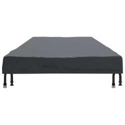 Housse de Table Uni Noir 262 x 102 x 15 cm tissu 534987534987