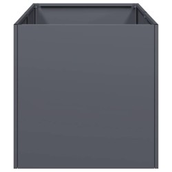 Jardinière anthracite 40x80x40 cm acier laminé à froid 534993534993