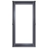 Jardinière anthracite 40x80x40 cm acier laminé à froid 534993534993