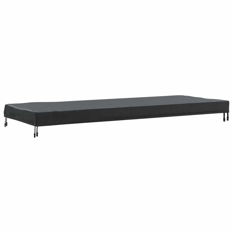 Housse de Table Uni Noir 262 x 102 x 15 cm tissu 534999534999