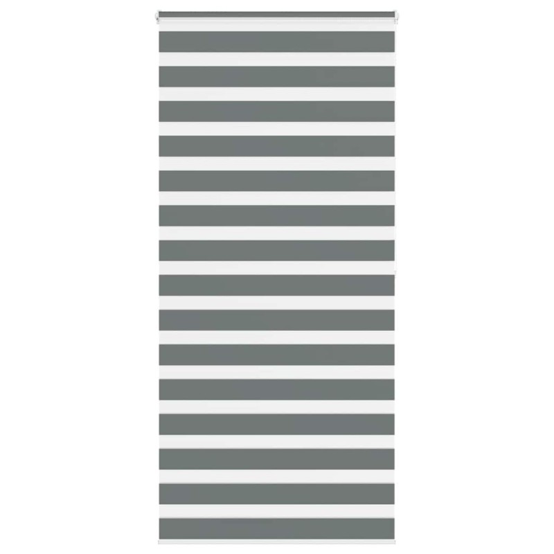 Store zèbre gris foncé largeur du tissu 105,9 cm polyester 535002535002