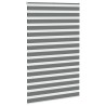 Store zèbre gris foncé largeur du tissu 140,9 cm polyester 535008535008