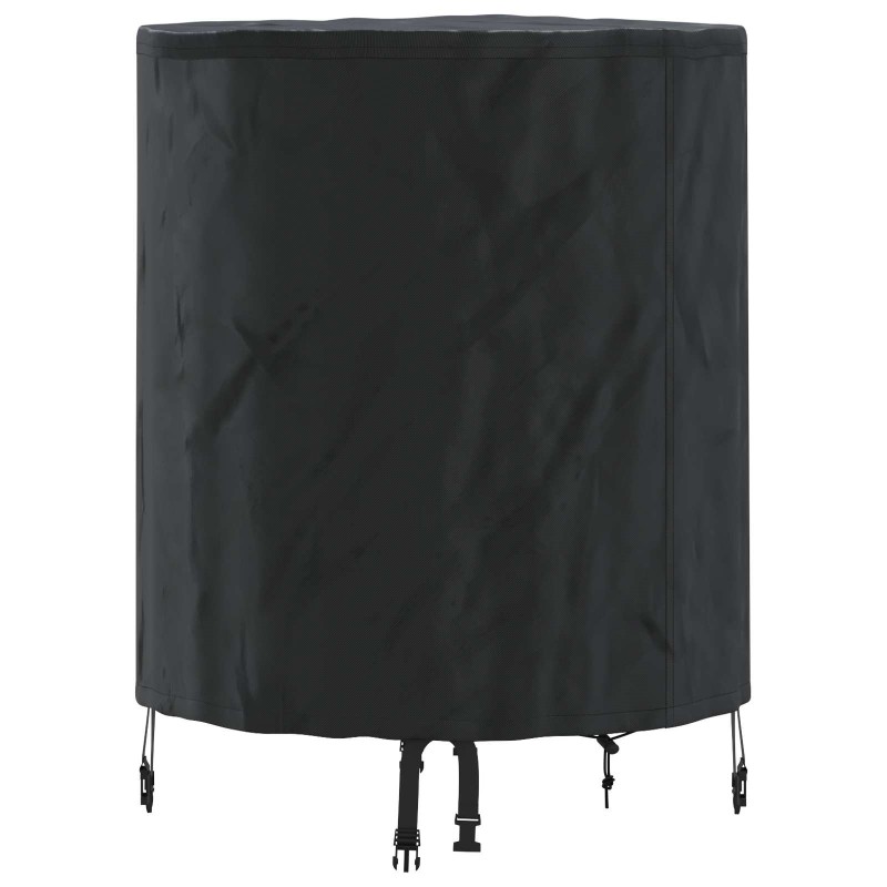 Housse de Table Uni Noir 62 x 62 x 70 cm tissu 535012535012