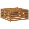 Pouf d'Extérieur Naturel 79 x 79 x 37 cm Bois d'Acacia Massif 535014535014