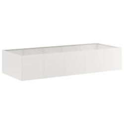 Jardinière 200x80x40 cm acier inoxydable 535046535046