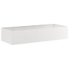 Jardinière 200x80x40 cm acier inoxydable 535046535046