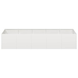 Jardinière 200x80x40 cm acier inoxydable 535046535046