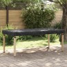 Housse de Table Uni Noir 202 x 102 x 15 cm tissu 535055535055