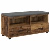 Banc d'entrée avec coussin Bois ancien 100 x 38 x 46 cm 535061535061