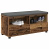 Banc d'entrée avec coussin Bois ancien 100 x 38 x 46 cm 535061535061
