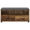 Banc d'entrée avec coussin Bois ancien 100 x 38 x 46 cm 535061535061