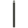 Pieds de table à manger en U 2 pièces Anthracite 60 x (72-73) cm Acier 535083535083