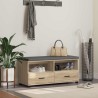 Banc d'entrée avec coussin Chêne Sonoma 100 x 38 x 46 cm 535092535092