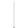 Pieds de table console en U, 2 pièces, blanc, 28 x (72-73) cm, acier 535094535094