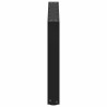 Pieds de table basse en U 2 pièces Noir 70 x (42-43) cm Acier 535097535097