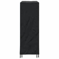 Housse de Table de Pingpong Uni Noir 165 x 70 x 185 cm tissu 535112535112