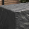 Housse pour meubles Uni Noir 229 x 113 x 73 cm 600D 535113535113