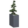 Jardinière anthracite 40x80x80 cm acier 535126535126