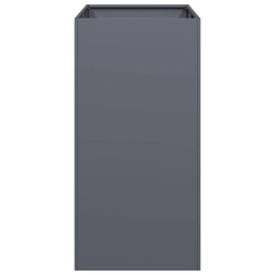 Jardinière anthracite 40x80x80 cm acier 535126535126