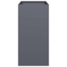 Jardinière anthracite 40x80x80 cm acier 535126535126