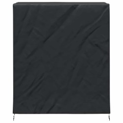 Housse de Table de Pingpong Uni Noir 165 x 70 x 185 cm tissu 535139535139