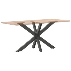 Pied de table à manger en forme d'araignée, anthracite, 120 x 68 x (72-73) cm, acier 535161535161