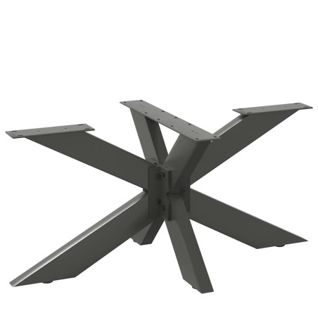 Pied de table basse en forme d'araignée, anthracite, 98 x 58 x (42-43) cm, acier 535173535173