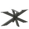 Pied de table basse en forme d'araignée, anthracite, 98 x 58 x (42-43) cm, acier 535173535173