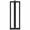 Pieds de table de bar en forme de T, 2 pièces, noir, 50 x 35 x (110-111) cm, acier 535184535184
