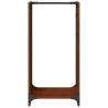 Étagère à bois 40x30x80 cm acier résistant aux intempéries 535201535201