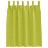 Rideaux occultants avec anneaux 2 pcs Vert 140 x 140 cm 535204535204