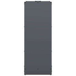 Portant de bois chauffage anthracite 40x30x80 cm 535205535205