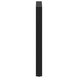 Pieds de table de bar en U, 2 pièces, noir, 60 x 90-91 cm, acier 535211535211