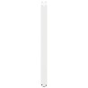 Pieds de table de bar en U, 2 pièces, blanc, 40 x (100-101) cm, acier 535212535212
